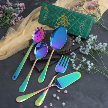 Guest Serving Spoon Sets - Set of 5